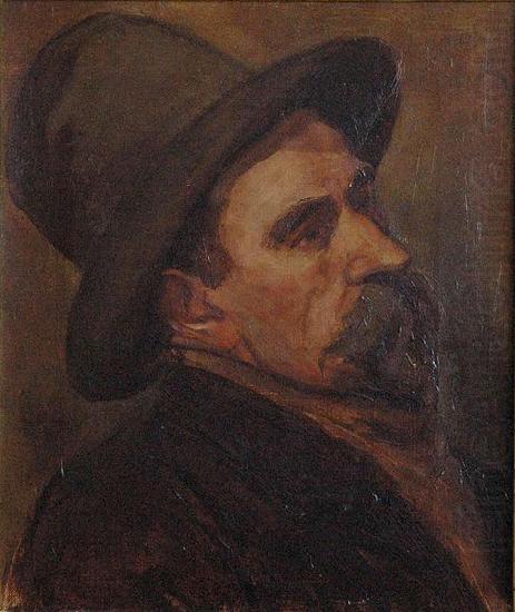 Portrait of Christian Leibbrandt., Theo van Doesburg